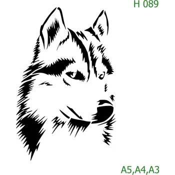 Šablona H 089 - A5 , Nelepící folie