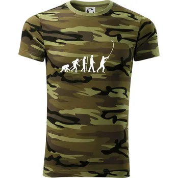 Pánská móda Evoluce rybaření - Army CAMOUFLAGE - 2XL ( Zelený maskáč )