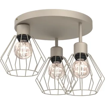 Stropní svítidlo PARKLA 3xE27/15W/230V béžová
