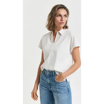 Dámská košile POLOKOŠILE GANT SS PIQUE POLO WHITE