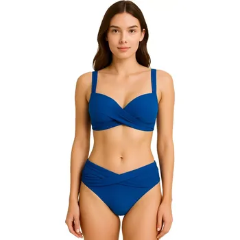 Dámské plavky Dámské dvoudílné plavky Fashion 29 995SV1 30a - SELF Modrá 75/I