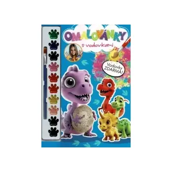 omalovánky Omalovánky s vodovkami Dinosaurus