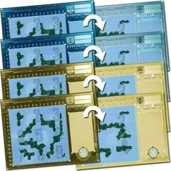 Desková hra Matagot Captain Sonar - Foxtrot Maps