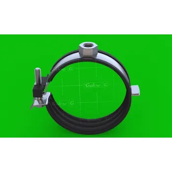 hadicová spona Objímka jednošroubová s maticí M8 - W1+EPDM 57-60 mm