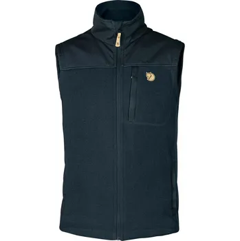 Pánská vesta vesta pánská FJÄLLRÄVEN Buck Fleece Vest M Dark Navy - XL