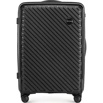 Střední černý polypropylenový kufr | WITTCHEN | 56-3T-202-10