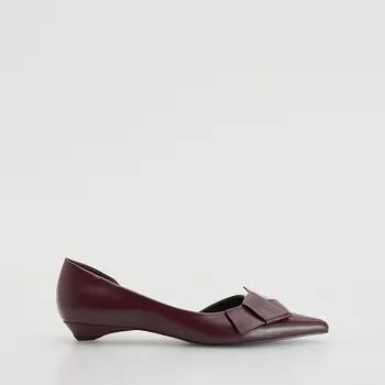 Dámský kabát Reserved - LADIES` BALLERINAS - mahagonová - 764FE-93X - 764FE-93X-41