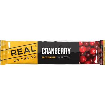 Energetická tyčinka Real Turmat Protein Bar Cranberry 40 g