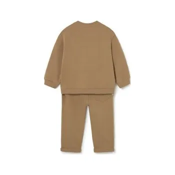 Chlapecké oblečení Mayoral Tepláková souprava 2597 Hnědá Regular Fit 9M