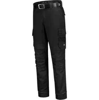 Work Pants Twill Cordura Stretch pracovní kalhoty unisex černá 58