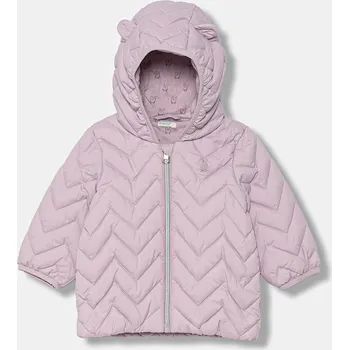 Kojenecká bunda Kojenecká bunda United Colors of Benetton 2WU0AN00W.W.Season.9BYA fialová 04X, vel. 56