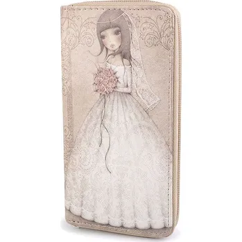 Peněženka Dámská peněženka 10x19 cm, malé, 4 ecru