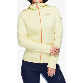 Dámská mikina Dámská mikina s kapucí La Sportiva Cosmic Hoody - zest/cherry tomato