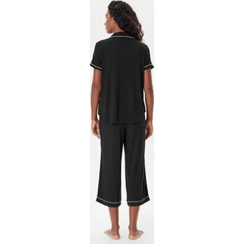 Dámské noční prádlo Kate Spade Pyžamo KSI21506 Černá Regular Fit M