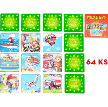 Pexeso Pexeso Hasiči 64 ks