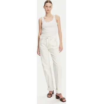 Oblečení a móda Calvin Klein Jeans Jeansy LV047B919G Écru 31_32