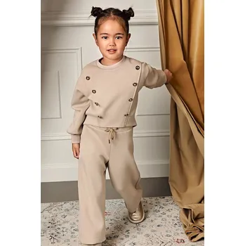 Dětská tepláková souprava Abel&Lula 5730.5.Mini.9BYA béžová 02X, vel. 104