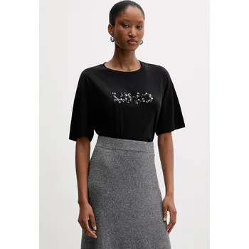 Pánské tričko Bavlněné tričko Liu Jo MF5347.JS923 černá 99X, vel. XS