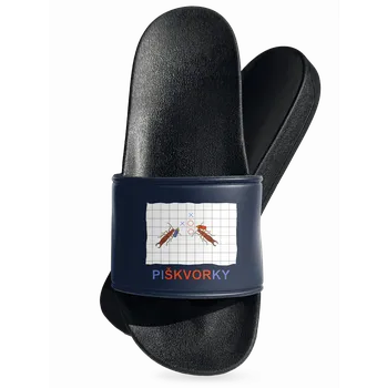 Pánské pantofle Bastard Škvoří piškvorky pantofle Navy