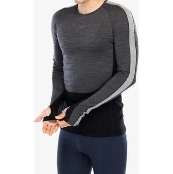 Pánská mikina Funkční mikina Icebreaker 200 ZoneKnit LS Crewe - jet/metro