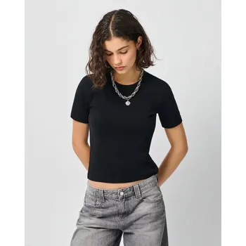 Oblečení a móda Hladké tričko basic - XS - House - černá - 314GS-99X