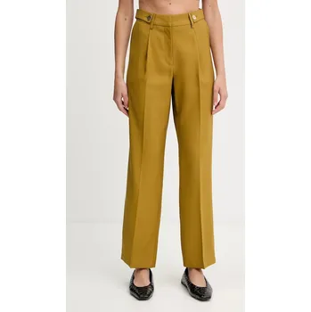 Dámské oblečení Kalhoty Morgan PFIJA.F žlutá 18X, vel. 40