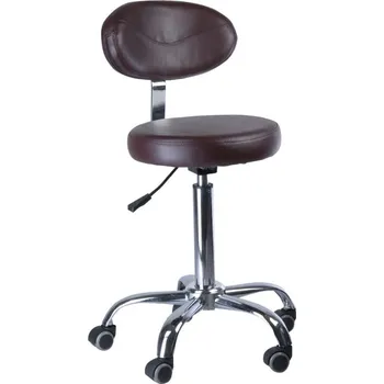 Taburet Beauty system Kosmetický taburet BD-9934 hnědá