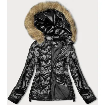 Černá dámská zimní bunda (5M3196-392b) odstíny černé S (36)