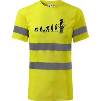 Pánské oblečení Evoluce kominík - Triko reflexní - HV PROTECT - M ( Neonově žlutá )