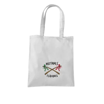 Nákupní taška Bastard Flákanec taška White