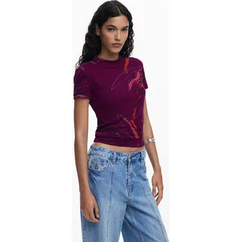 Dámské tričko Dámské triko DESIGUAL 25WWTK16 3161 TS LALA Velikost: XL