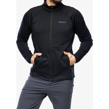 Pánská mikina Fleece mikina Marmot Leconte Fleece Jacket - black