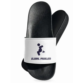 Pánské pantofle Bastard Global problem pantofle White