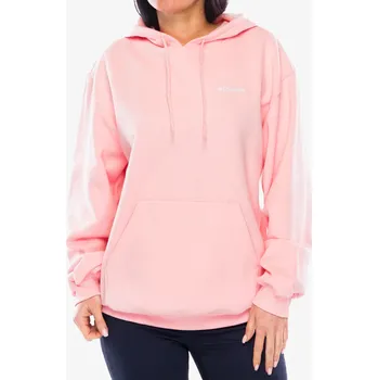 Dámské oblečení Dámská mikina s kapucí Columbia Aldermore Hoodie - pink sand