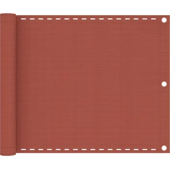 Slunečník Paraván, barva terakota, 75 x 300 cm, HDPE