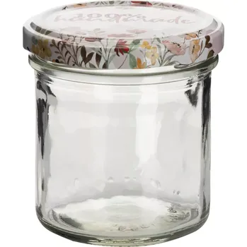 Sklenice Zavařovací sklenice Gastro 165 ml, víčko šroubovací handmade, sada 6 ks