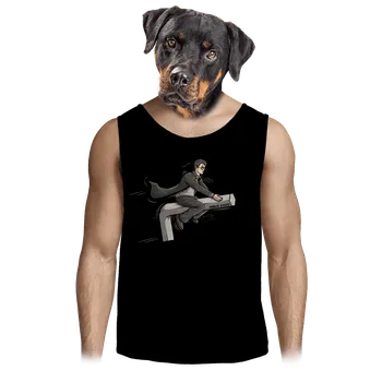 Pánské tílko Bastard Harry na inbusu pánské tílko Black