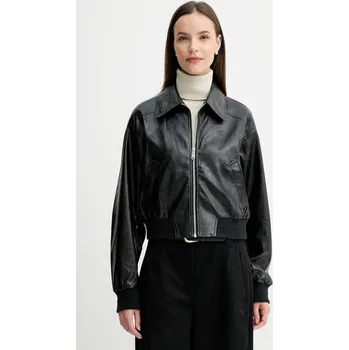 Pánská větrovka Bunda Calvin Klein Jeans černá barva, přechodná, LV047C518G 99X, vel. XS