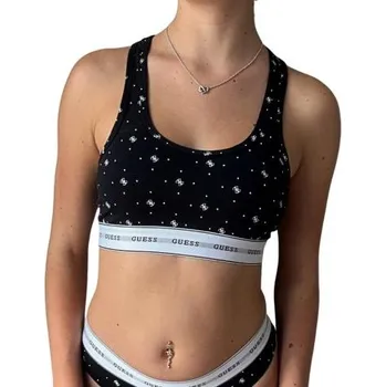 Podprsenka Dámská braletka GUESS O97C01 print černá L