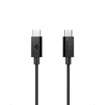 Datový kabel USB-C kabel na USB-C, Spigen Essential EB6010CC, 60W, 3A, 480 Mb/s, PD, 1 m