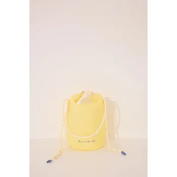 Kosmetická taška women'secret žlutá barva, 4842947