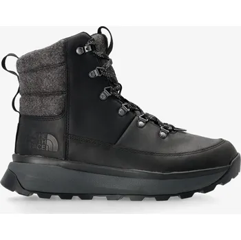 Pánská zimní obuv Zimní boty The North Face Bergen Leather WP - tnf black/tnf black