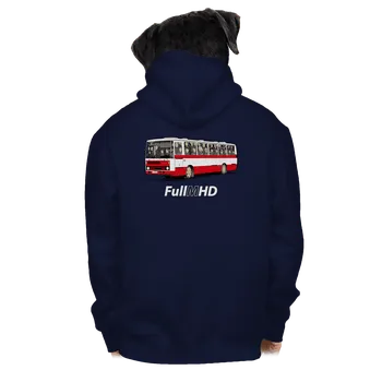 Pánská mikina Bastard Full MHD pánská mikina na zip Navy