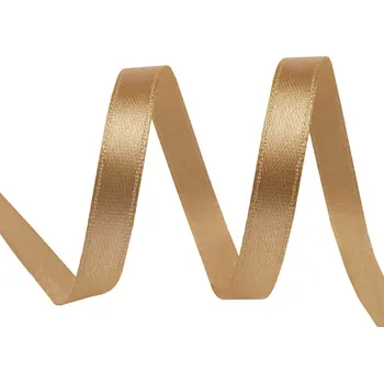 Stuha Atlasová stuha šíře 6 mm Varianta: 105 hnědá střední, Balení: 22.5 m