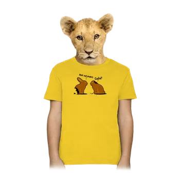 Chlapecké tričko Bastard Bolí mě prdel dětské tričko Gold