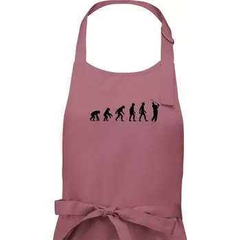 Kuchyňská zástěra Evoluce Golf - Dámská zástěra na vaření - Univerzální velikost ( Starorůžová )