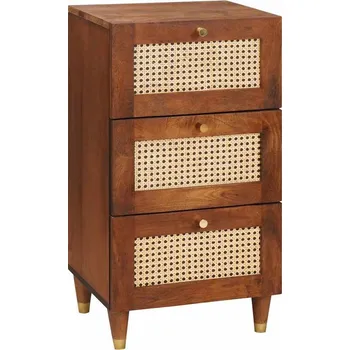 Komoda vidaXL Servírovací skříň se zásuvkou Hnědá 40 x 33.5 x 75 cm [4018903]