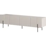 TV stolek 200 Malmi - Meble Bogart Kašmírová / Černá 200x57 cm