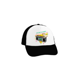 Kšiltovka Bastard B15: Písničky z rádia kšiltovka truckerka Black cap