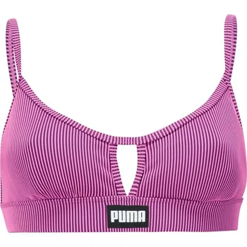 Dámské plavky Puma Peek A Boo Bikini Top Pink Combo 12 (M)